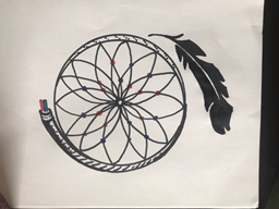 Drawing that won the logo contest